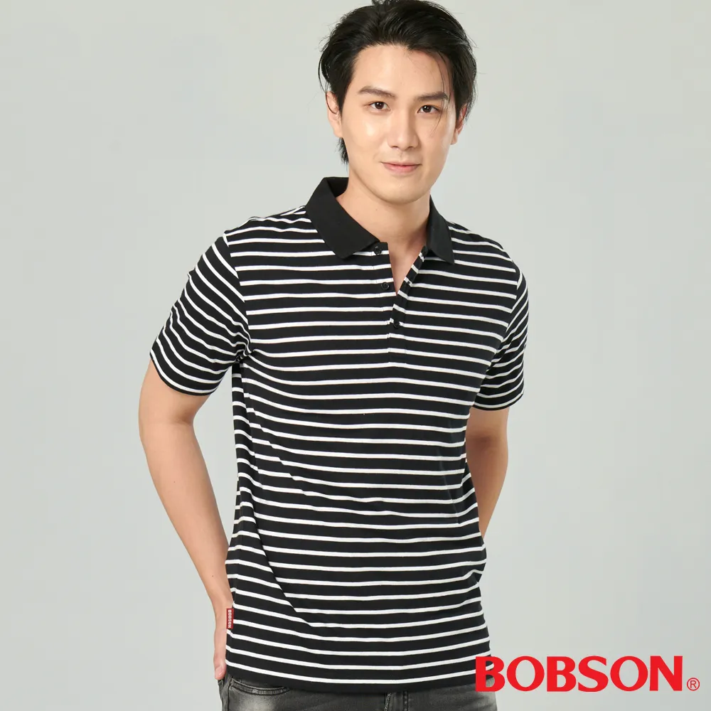 BOBSON 男款條紋POLO上衣 (71008-53) 歷史價格詳細信息