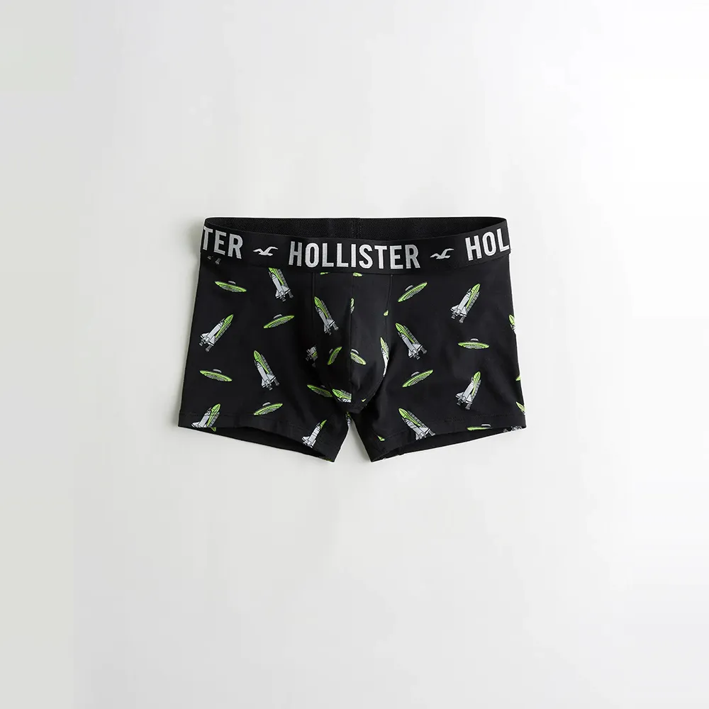 Hollister 經典刺繡滿版小海鷗文字貼身內褲-水藍色 歷史價格詳細信息