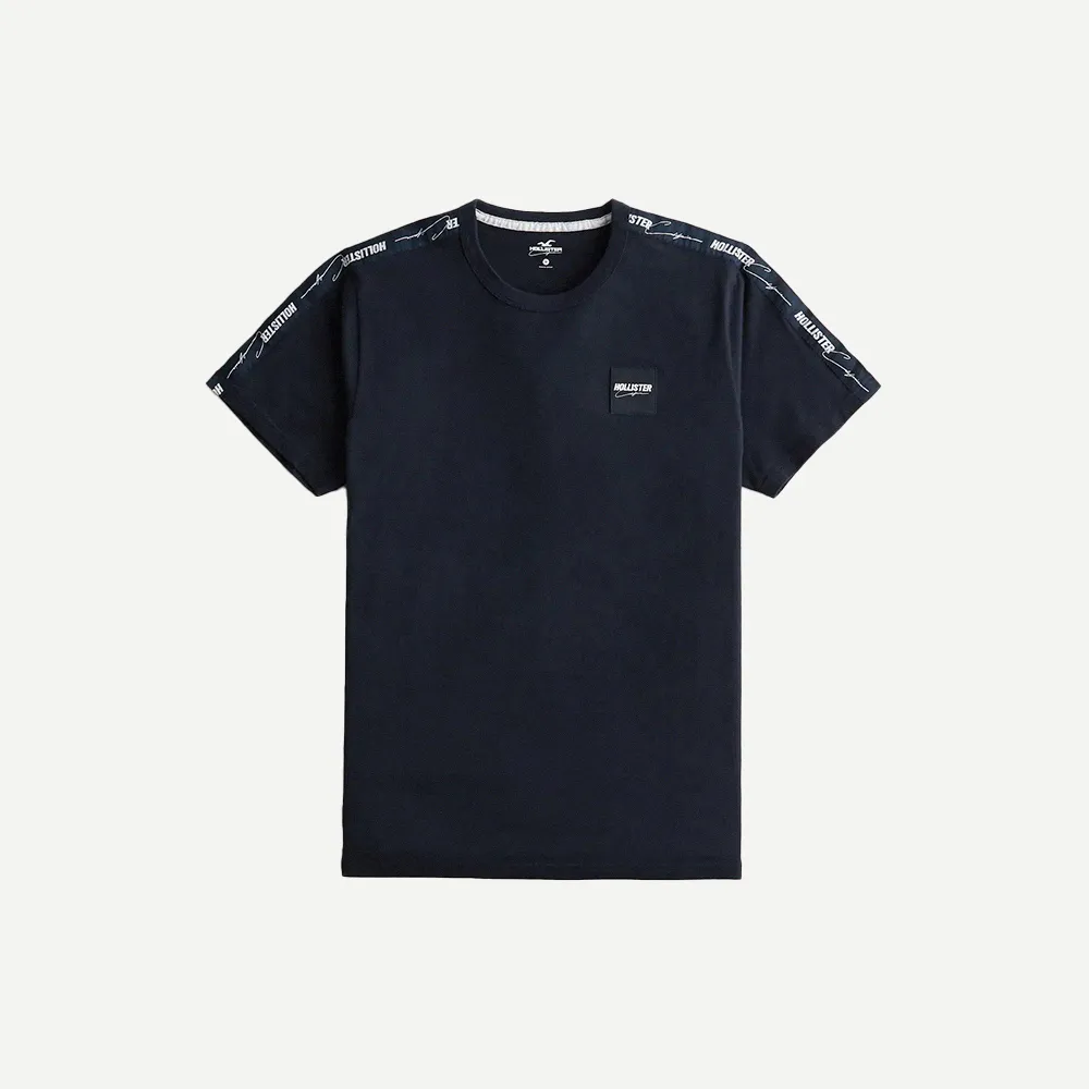 Hollister 深藍色短袖T-shirt 運動彈性短T S號 M號 歷史價格詳細信息