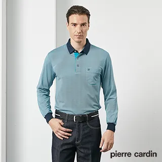 【pierre cardin 皮爾卡登】 男裝吸濕排汗定位橫條短袖polo衫-深藍色 (5217292-38) 歷史價格詳細信息