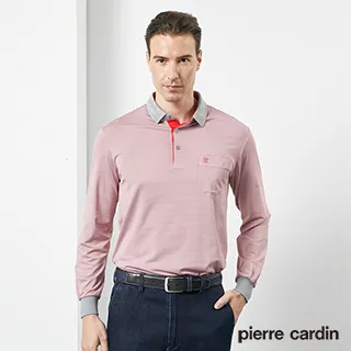 【pierre cardin 皮爾卡登】 男裝吸濕排汗定位橫條短袖polo衫-深藍色 (5217292-38) 歷史價格詳細信息