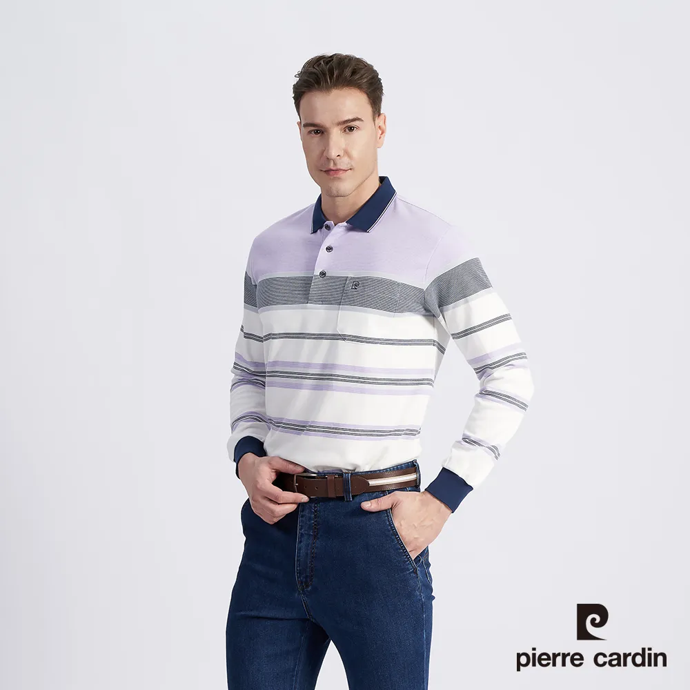 【pierre cardin 皮爾卡登】男款 定位橫條短袖POLO衫-白色 (5237264-90) 歷史價格詳細信息