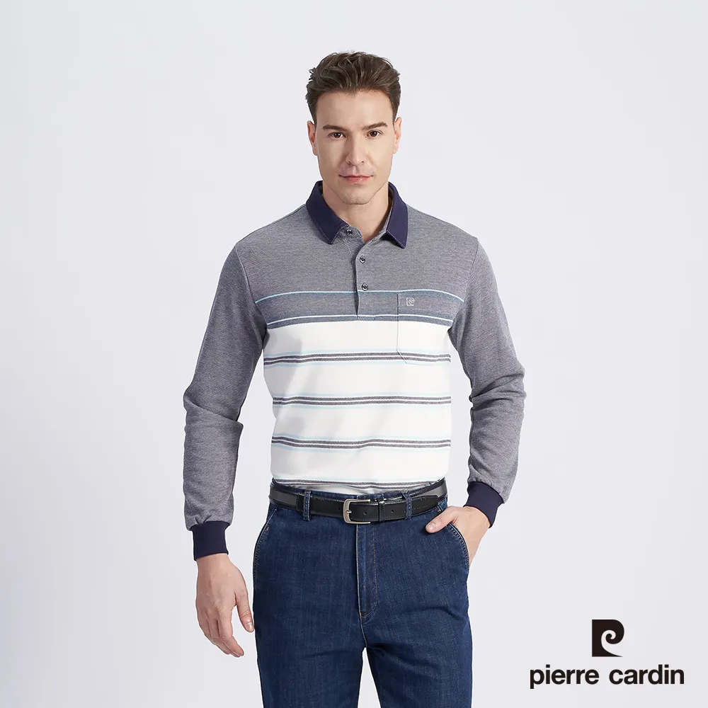 【pierre cardin 皮爾卡登】男款 定位橫條短袖POLO衫-白色 (5237264-90) 歷史價格詳細信息