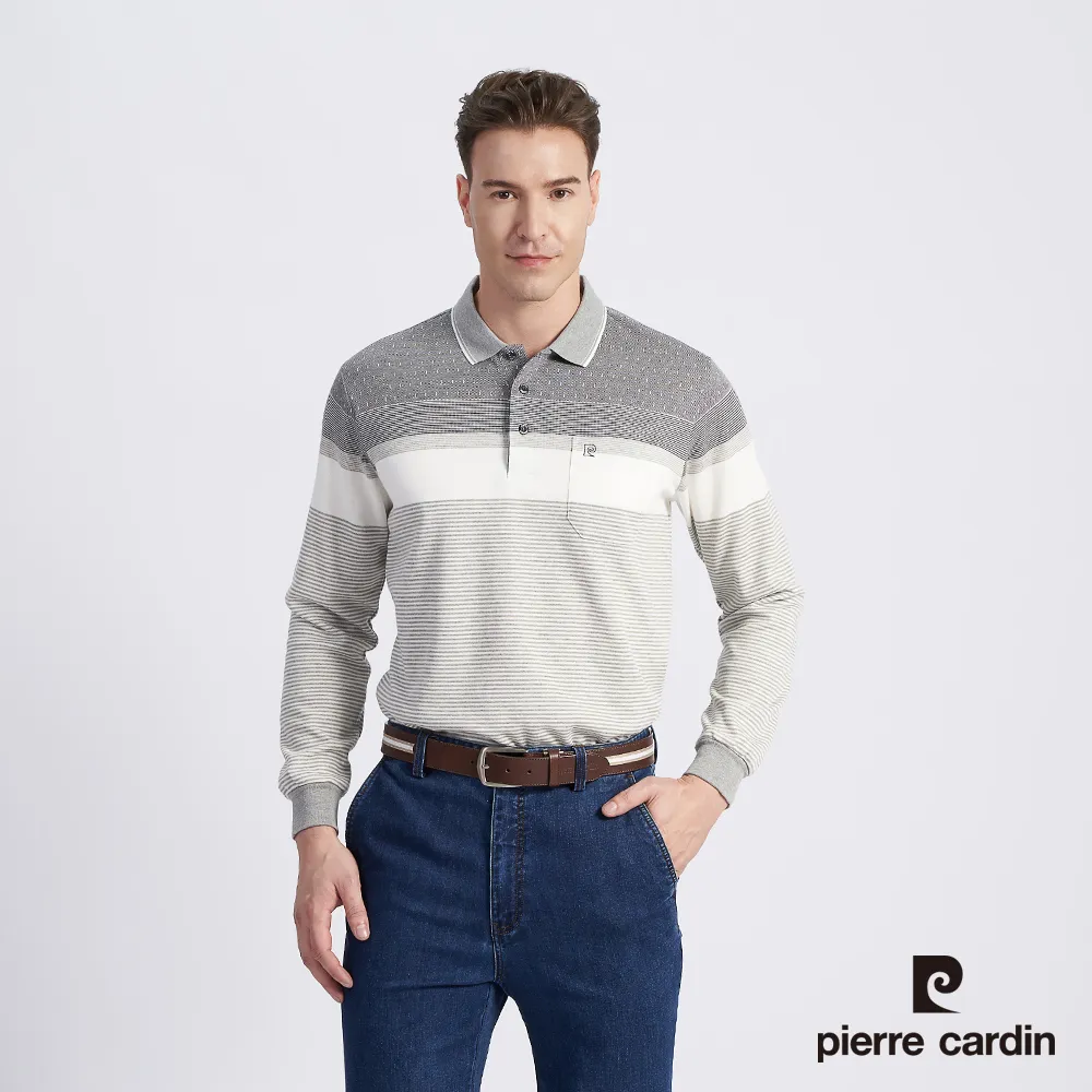 【pierre cardin 皮爾卡登】男款 定位橫條短袖POLO衫-白色 (5237264-90) 歷史價格詳細信息