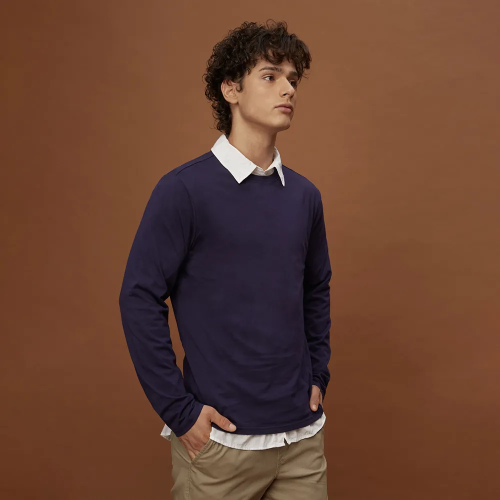 GIORDANO 男裝圓領刺繡上衣 (兩色任選) 13022866 歷史價格詳細信息