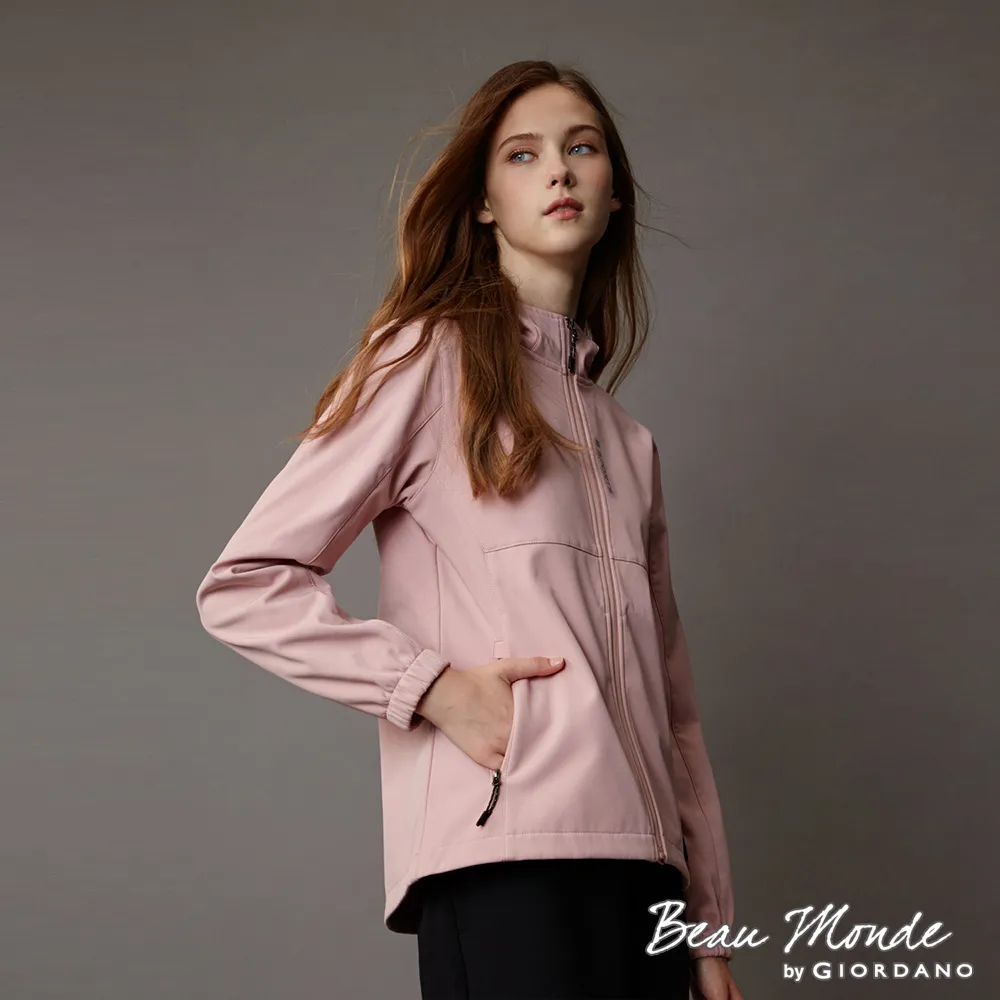 GIORDANO 女裝高機能連帽軟殼外套-26 豆沙粉紅 歷史價格詳細信息
