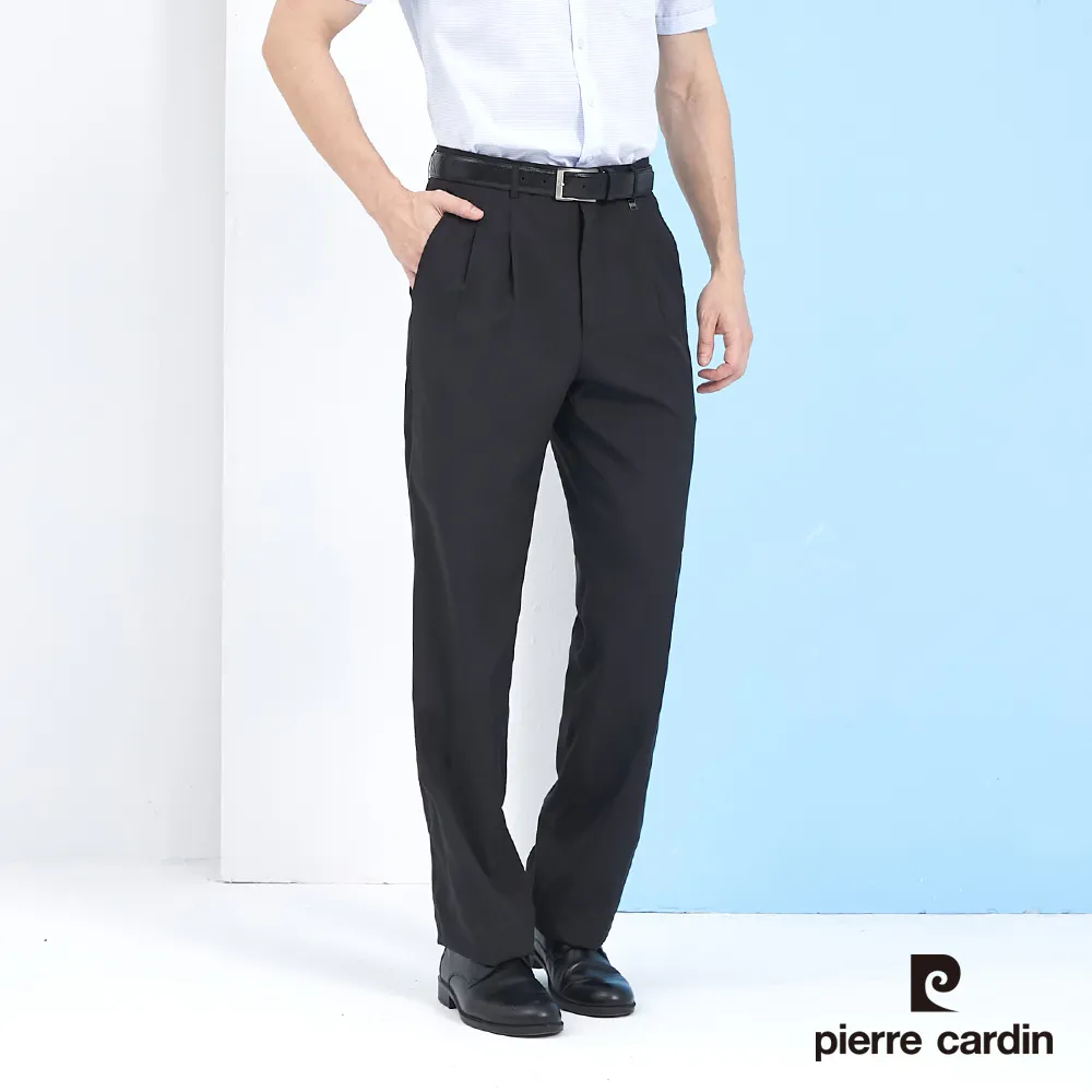 【pierre cardin 皮爾卡登】男裝 小暗格紋平口西裝褲-深灰色 (5237847-97) 歷史價格詳細信息