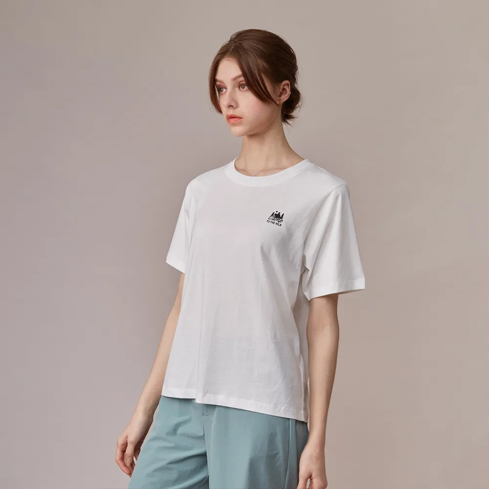 GIORDANO 女裝Outdoor系列印花上衣-07 皎白 歷史價格詳細信息