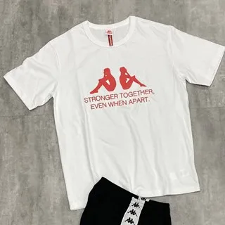 KAPPA義大利 時尚女吸濕排汗速乾田徑背心 丈青 綠 白 31199WWB29 歷史價格詳細信息