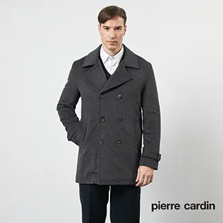 【pierre cardin 皮爾卡登】男裝 都會休閒立領暗格紋印花薄夾克外套-黑灰色 (5245662-98) 歷史價格詳細信息