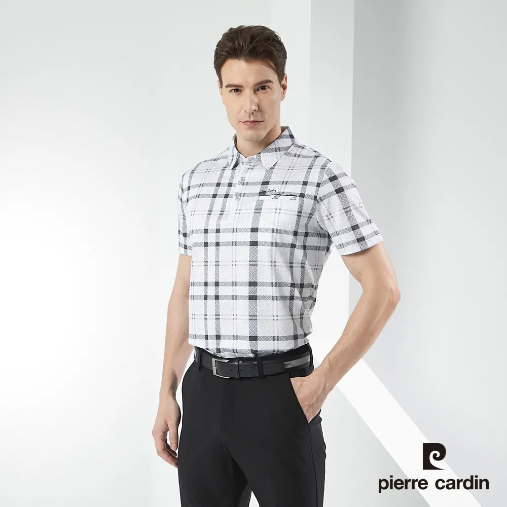 【pierre cardin 皮爾卡登】 男裝印格短袖POLO衫-藍色 (5217278-39) 歷史價格詳細信息