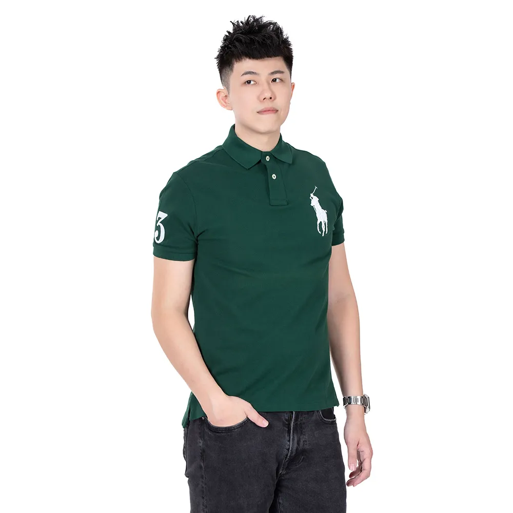 Polo Ralph Lauren 大馬 短袖 POLO衫 現貨 成人款修身版 藍色 美國潮踢屋 歷史價格詳細信息