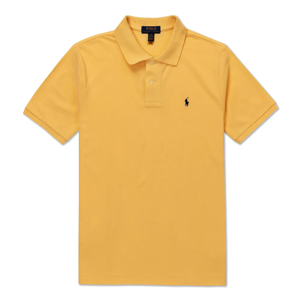 Polo Ralph Lauren RL 熱銷刺繡小馬透氣排汗短袖POLO衫(CUSTOM SLIM FIT)-深藍色 歷史價格詳細信息