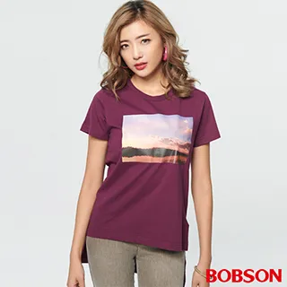 BOBSON 女款前襟荷葉短袖襯衫(24135-53) 歷史價格詳細信息