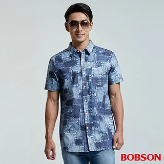 BOBSON 女款印花雪紡短袖上衣23112-02 歷史價格詳細信息