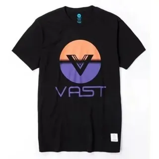 Vast FADE TEE 短袖上衣 - 黑色 歷史價格詳細信息