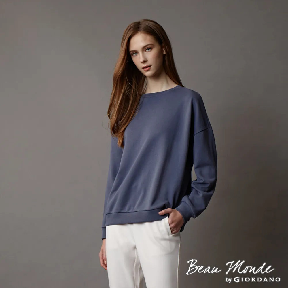 GIORDANO 女裝HYGGE圓領落肩上衣 (三色任選) 05322628 歷史價格詳細信息