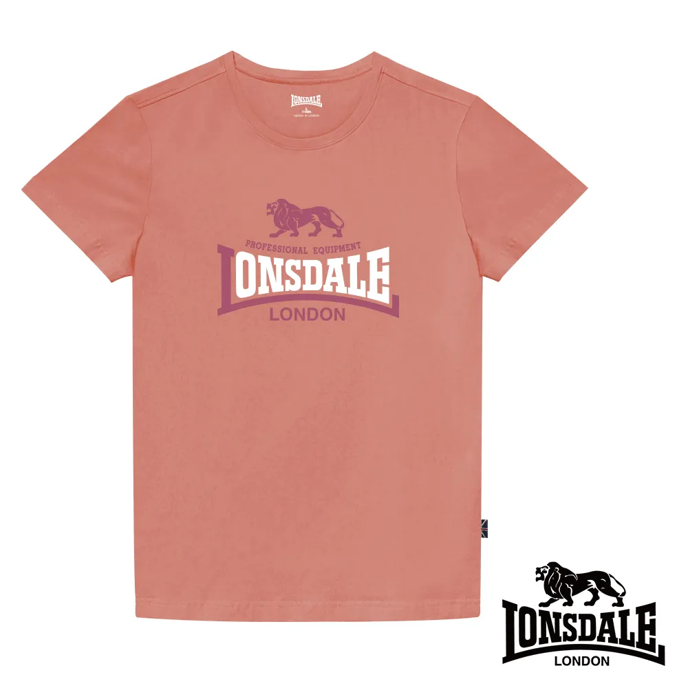 LONSDALE 英國小獅  經典LOGO長袖大學T恤-紅色 LT250015 歷史價格詳細信息