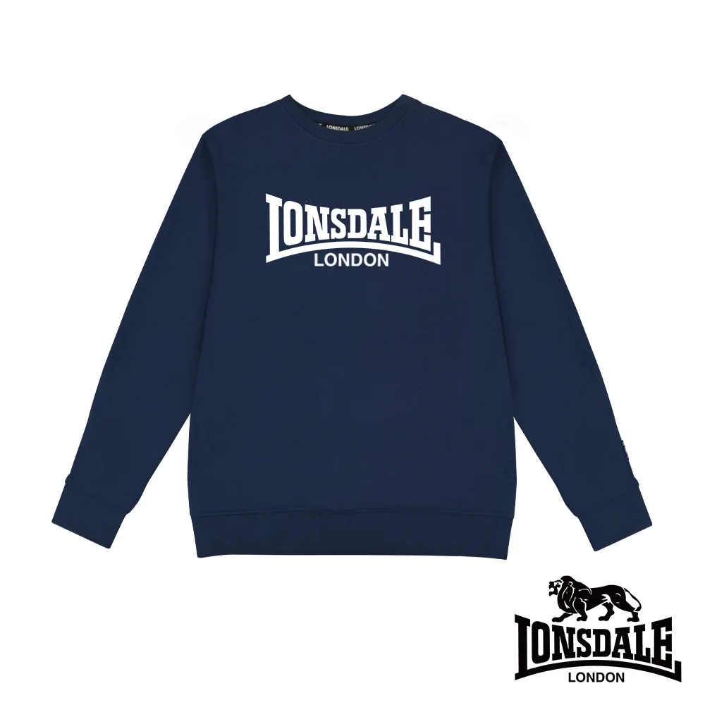 LONSDALE 英國小獅  經典LOGO長袖大學T恤-紅色 LT250015 歷史價格詳細信息