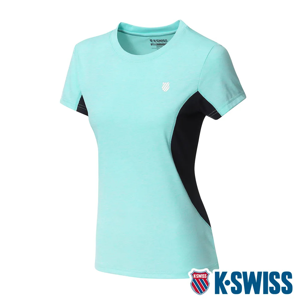 K-SWISS  Neon Logo Tee涼感排汗T恤-男女共六款 歷史價格詳細信息