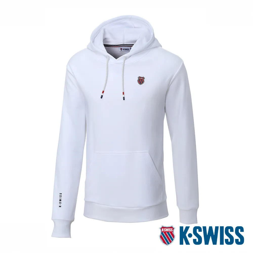K-SWISS Terry Hoodie連帽上衣-男-白 歷史價格詳細信息