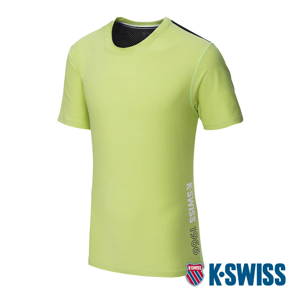 K-SWISS Active Melange Tee涼感排汗T恤-女-藍 歷史價格詳細信息