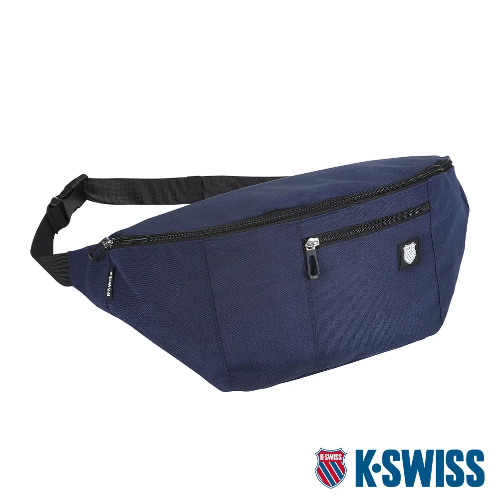 K-SWISS  Fanny Pack Small運動休閒腰包-藍 歷史價格詳細信息