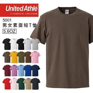 日本品牌 United Athle 5625 頂級純棉條紋短T 5.6 oz【UA5625】 歷史價格詳細信息