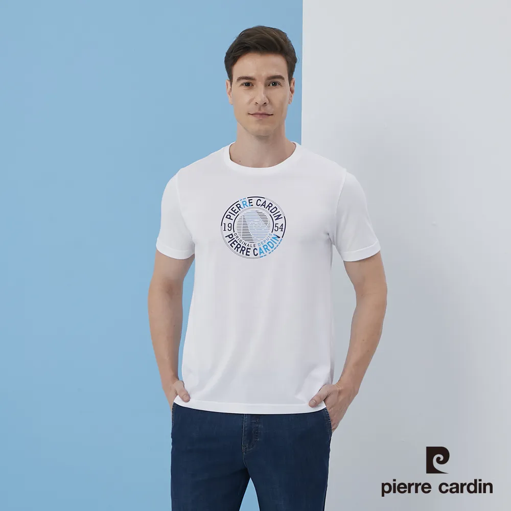 【Pierre Cardin皮爾卡登】 男裝 胸前大定位印格短袖POLO衫-水藍色 (5237255-35) 歷史價格詳細信息