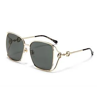 【GUCCI 古馳】方形金屬太陽眼鏡(GG1282SA-004) 歷史價格詳細信息