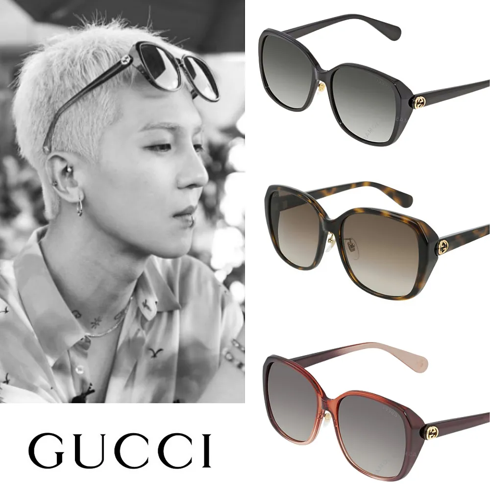 【GUCCI】墨鏡太陽眼鏡 GG3131/S 791CC 指標性竹節造型 琥珀斑紋 歷史價格詳細信息