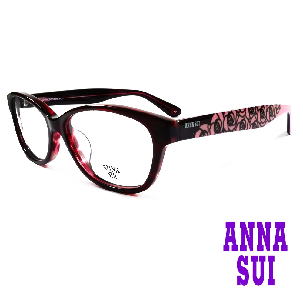 ANNA SUI 安娜蘇浪漫薔薇經典黑框光學眼鏡(黑) AS636-1B001 歷史價格詳細信息