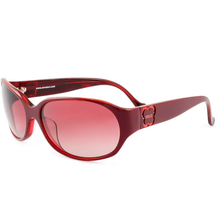 ANNA SUI 安娜蘇 簡約優雅薔薇精雕系列太陽眼鏡(紫) AS846C736 歷史價格詳細信息