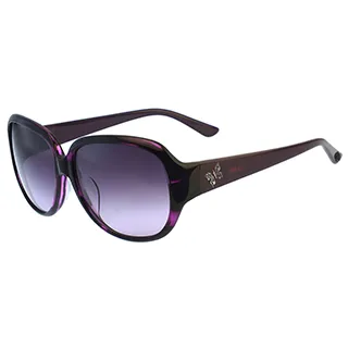 ANNA SUI 安娜蘇 蝴蝶飛舞綴飾造型太陽眼鏡(紫紅) AS820C248 歷史價格詳細信息