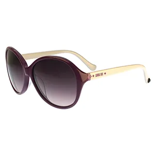 ANNA SUI 安娜蘇 淑女漸層彈性腳光學混合圓框(紫紅) AS03701 歷史價格詳細信息