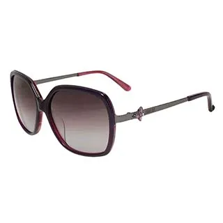 【ANNA SUI 安娜蘇】安娜細腳水鑽蝴蝶系列太陽眼鏡(AS850700-咖) 歷史價格詳細信息