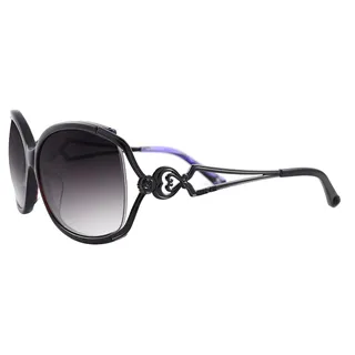 ANNA SUI 安娜蘇優雅淑女雙扣圈環設計太陽眼鏡(紫)AS800C765 歷史價格詳細信息