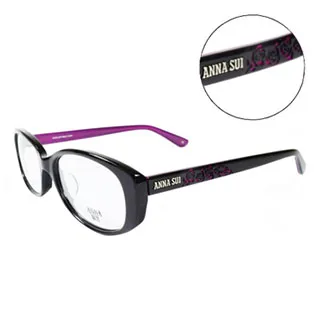 ANNA SUI日本安娜蘇 薔薇雕刻造型平光眼鏡(黑色)AS577-001 歷史價格詳細信息