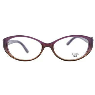 【ANNA SUI】安娜蘇 標誌蔓生花紋光學眼鏡(紫) AS592-001 歷史價格詳細信息