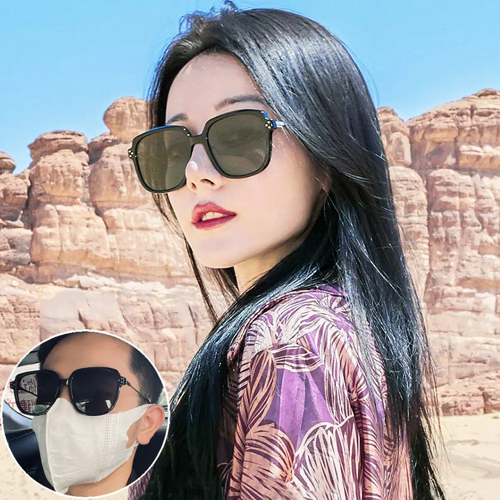 seoul show首爾秀 金屬皮帶扣漸層透花太陽眼鏡UV400墨鏡 8801 歷史價格詳細信息