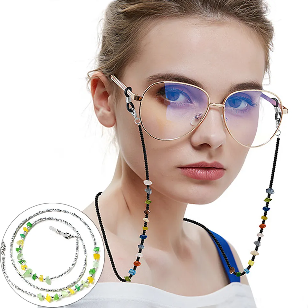 seoul show首爾秀 串珠小花口罩掛繩鍊眼鏡鍊老花眼鏡防丟鍊 歷史價格詳細信息