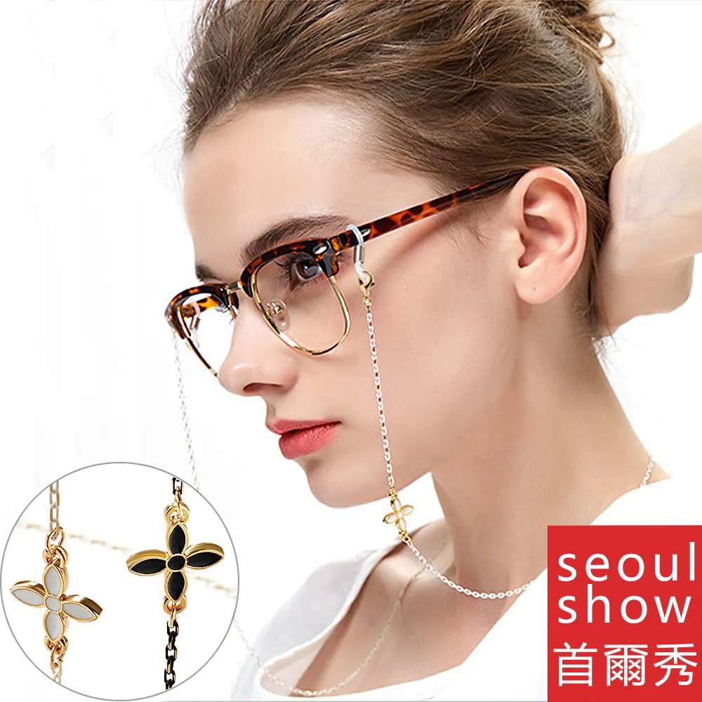seoul show首爾秀 四葉花金屬鍊腿太陽眼鏡UV400墨鏡 2302 歷史價格詳細信息