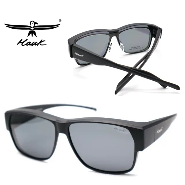 Hawk 台灣精品 專業偏光套鏡 偏光太陽眼鏡 護眼防曬 HK1002-43 紅棕框面深灰偏光鏡片 公司貨 歷史價格詳細信息