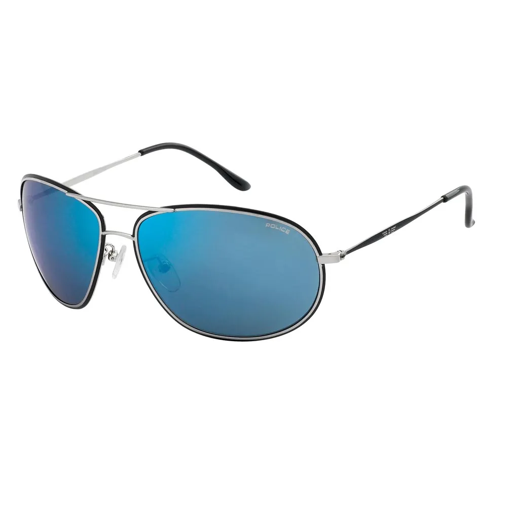 POLICE 義大利金屬飛官款細腳偏光墨鏡(黑) POS8585-584P 歷史價格詳細信息