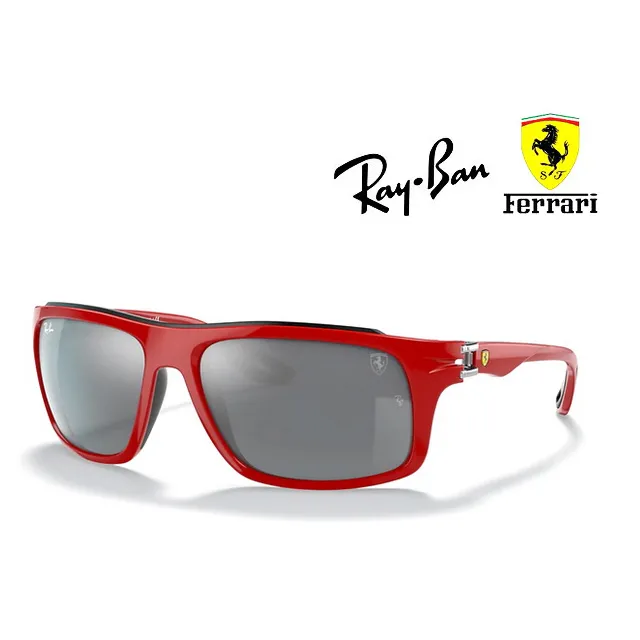 RAY BAN 雷朋 法拉利聯名款太陽眼鏡 碳纖維 RB8359M F661/71 黑框墨綠鏡片 公司貨 歷史價格詳細信息