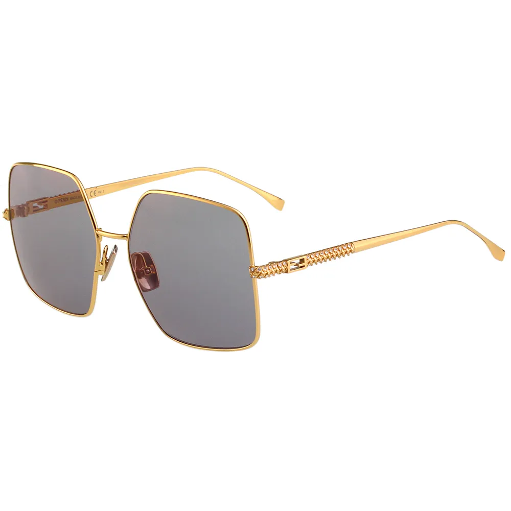 FENDI 薄水銀面 水鑽 太陽眼鏡(金色)FF0439S 價格比較,價格查詢,歷史價格詳細信息