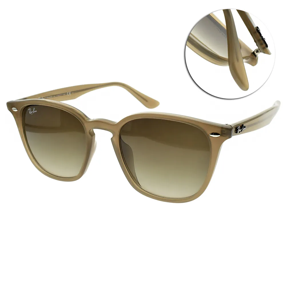 RAYBAN 太陽眼鏡 RB4258F 60187 人氣經典流行膠框 淺色鏡片 墨鏡 -金橘眼鏡 歷史價格詳細信息