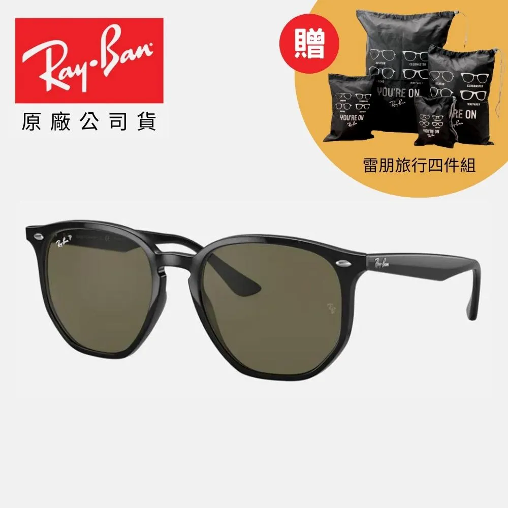 Ray Ban 雷朋 太陽眼鏡 RB4306-F 601/9A (黑) 偏光鏡片 墨鏡 直營公司貨【原作眼鏡】 歷史價格詳細信息