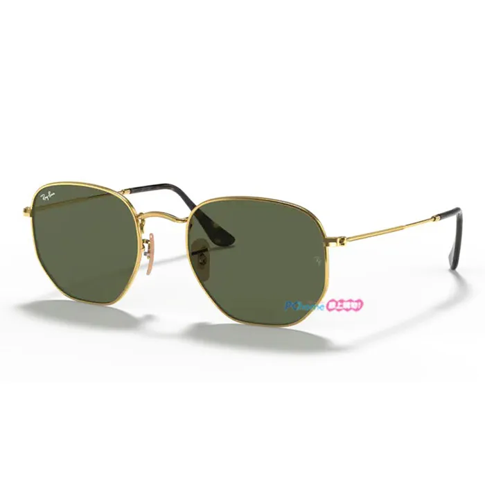RAY BAN 雷朋 多邊形太陽眼鏡 RB3548N 001 54mm 金框G15經典墨綠色鏡片 公司貨 歷史價格詳細信息