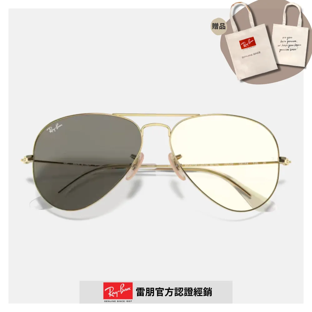 【RayBan 雷朋】飛行員金屬偏光太陽眼鏡(RB3689-004/48 58mm 62mm) 歷史價格詳細信息